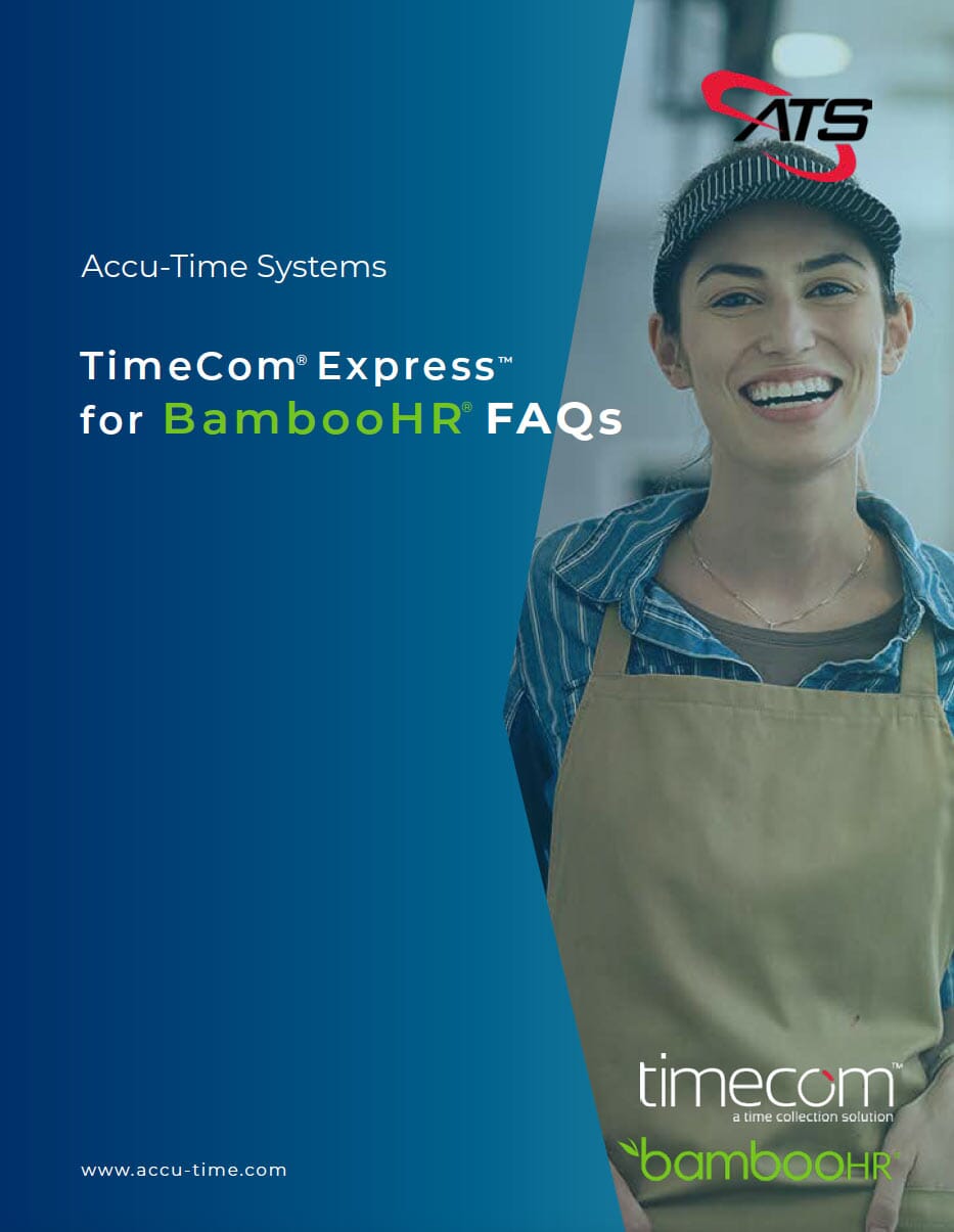 Biometric Time Clocks